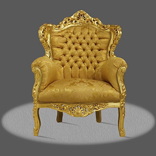 Fauteuil baroque Louis XV Fauteuil Antique Styl...