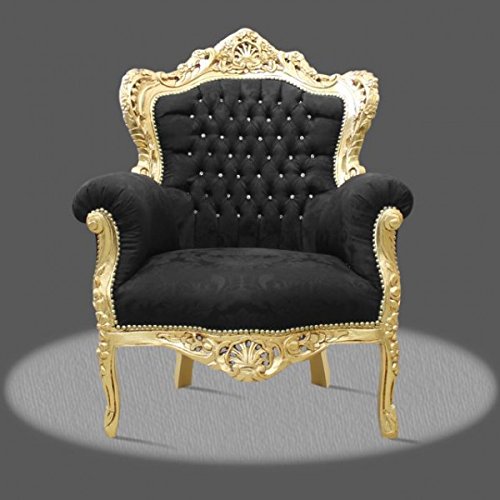 Fauteuil baroque Louis XV Fauteuil Antique Styl...