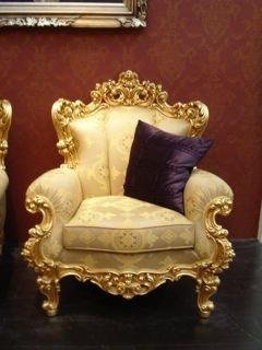 Fauteuil baroque Vp0831 Fauteuil style antique ...