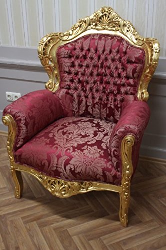 Fauteuil baroque Louis XV Fauteuil Antique Styl...