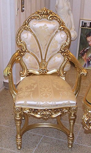 Chaise baroque Fauteuil rococo style antique Vp...