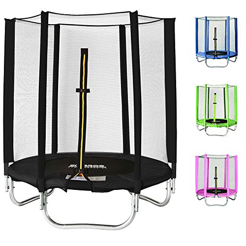 Sixjump 1,40 m trampoline de jardin noir - t140...