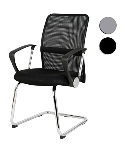 chaise de réunion chaise de conférence. Noir H-...