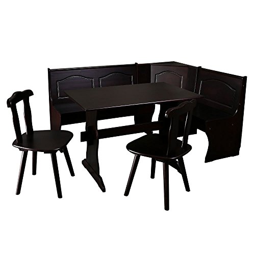 SixBros. Coin de repas rustica en bois de pin massif wenge dc167-we/2223 code EAN 4250524419710 