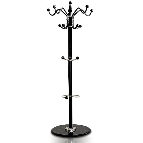 Porte manteaux noir veste crochet perroquet pie...