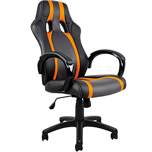 Chaise de bureau sport Fauteuil- siege baquet n...