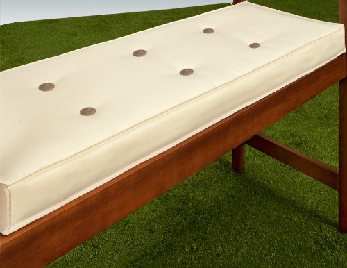 Coussin pour banc Beige - Assise Banc de jardin...
