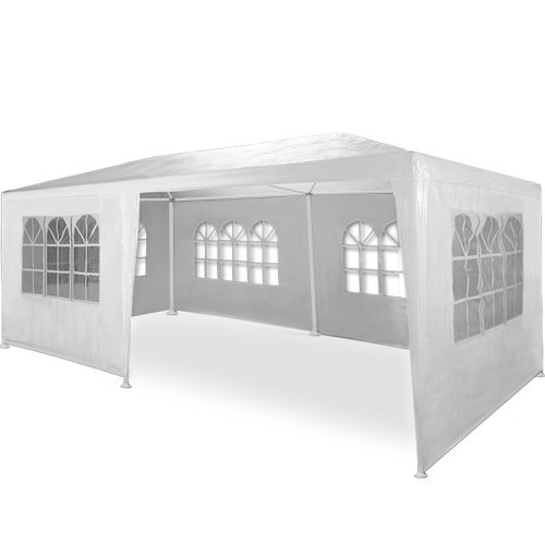 Tonnelle Rimini Blanc 3x6m - 2,5m hauteur - Bar...