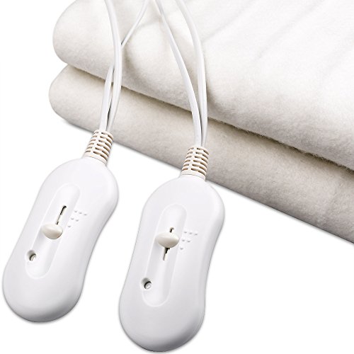 Deuba Couverture chauffante 2 zones - 160 x140 cm - 2x60 Watt pour 2 personnes code EAN 4250525314564 