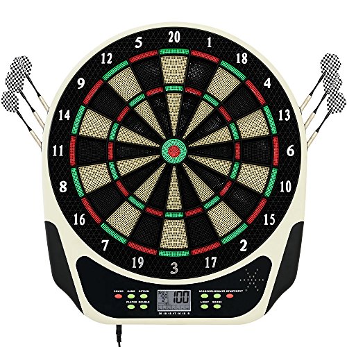 Jeu de fléchettes électronique écran LCD - 18 j...