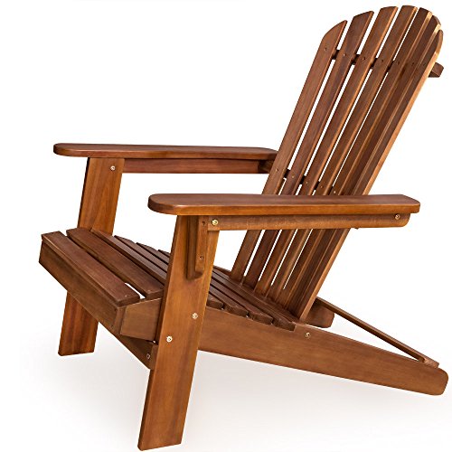 Bain de soleil - Chaise longue Adirondack en bo...
