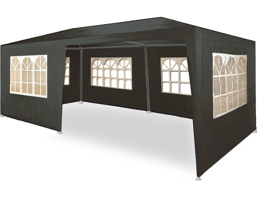 Tonnelle Rimini gris 3x6m - 2,5m hauteur - Barn...