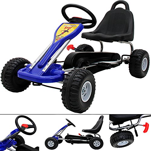 Kart enfant F1 - Mini kart à pédale et frein - ...