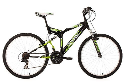 KS Cycling Zodiac vélo vtt 26" noir/vert 46 cm code EAN 4250547520097 