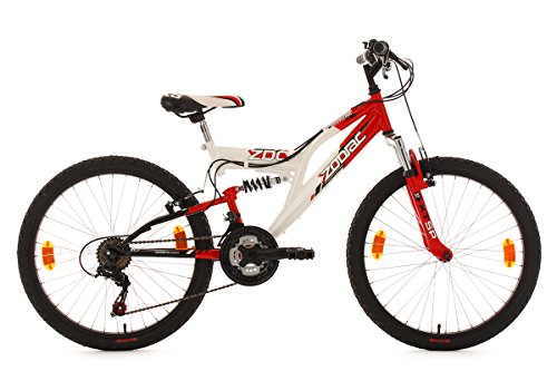 KS Cycling Zodiac vélo vtt enfant 24" rouge 38 cm code EAN 4250547521285 