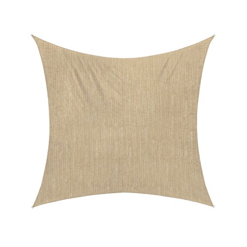 Jarolift JAROLIFT Voile d'ombrage | Toile d'ombrage | Carré | Tissu respirant | 500 x 500 cm, sable code EAN 4250558210017 