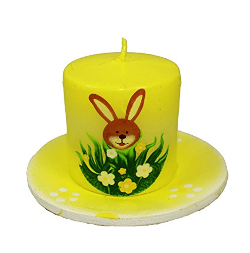 Haac Bougie pilier bougie sur Assiette avec lap...