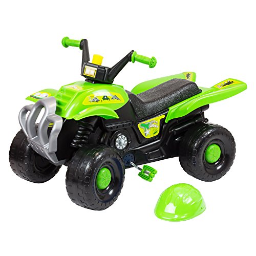Quad, vélo à pédale, véhicule, bolide en vert 4250578453289 BJ Plastik