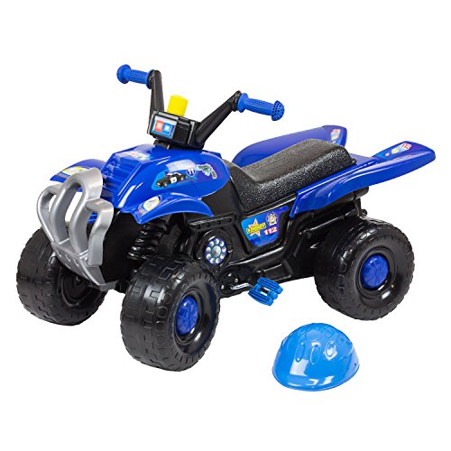 Quad, vélo à pédale, véhicule, bolide en bleu 4250578454293 BJ Plastik