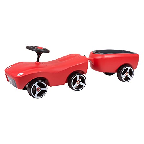 Jouet voiture avec remorque trotteur Brumee Spo...