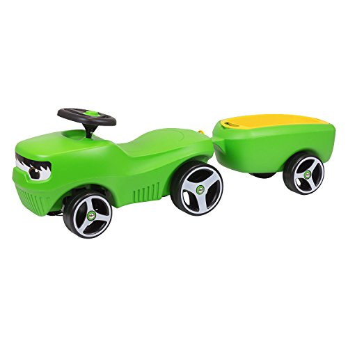 Jouet voiture avec remorque trotteur Brumee Far...