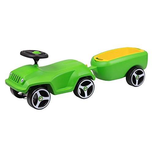 Jouet voiture avec remorque trotteur Brumee Wil...