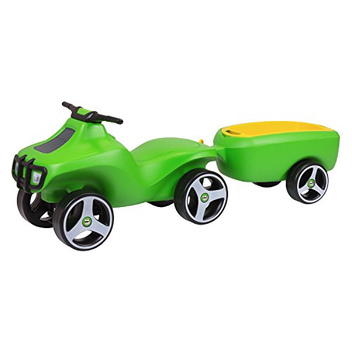 Jouet voiture avec remorque trotteur Brumee Cra...