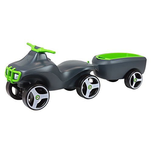 Jouet voiture avec remorque trotteur Brumee Cra...