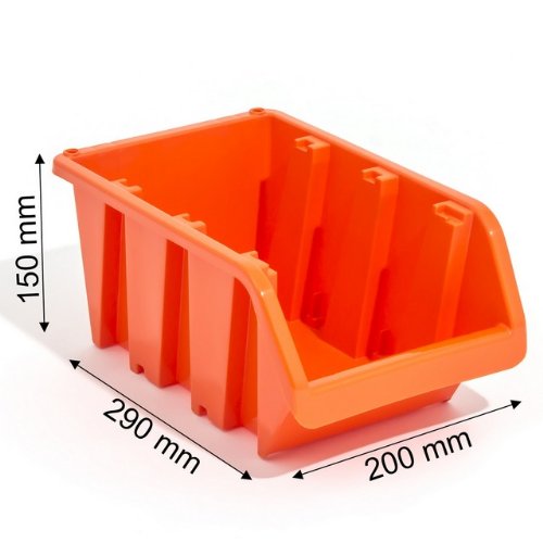 3 x Boîte IN Box bac a bec rouge atelier vis cl...