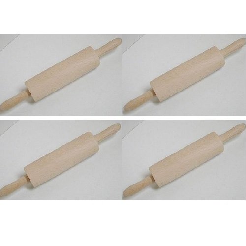 Versandfuxx24 Lot de 4 rouleaux à pâtisserie po...