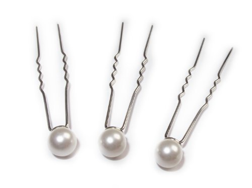 Lot de 12 épingles à cheveux exclusives 8 mm av...