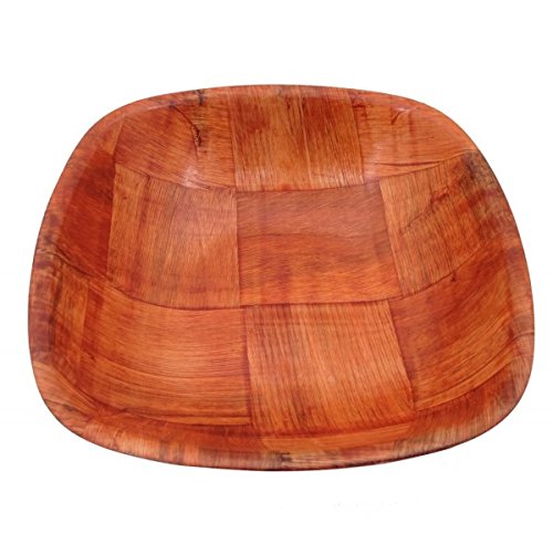 K13 x Bois Saladier carré quatre bois Assiette ...