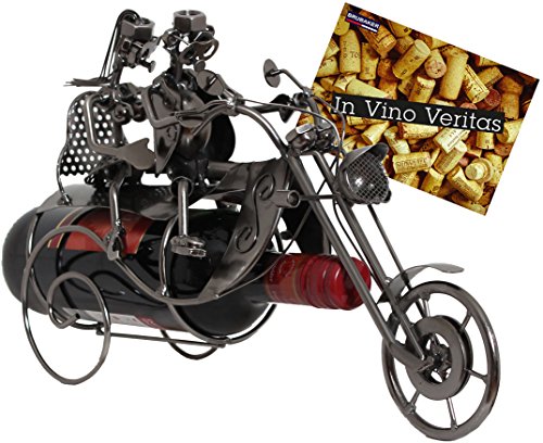 BRUBAKER Porte-bouteille de Vin décoratif - Scu...