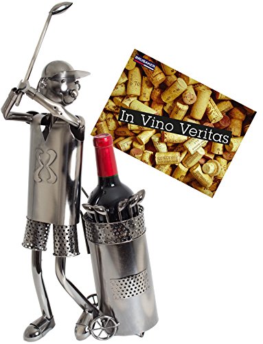 BRUBAKER Porte-bouteille de Vin décoratif - Scu...