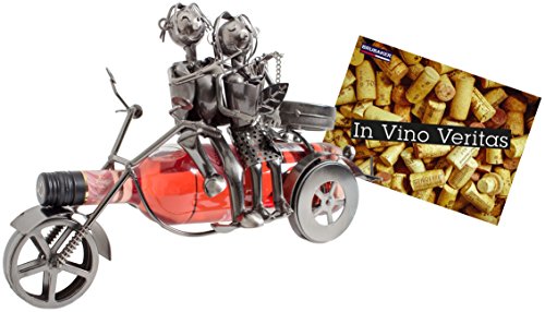 BRUBAKER Porte-bouteille de Vin décoratif - Scu...