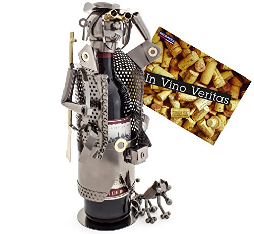 BRUBAKER Porte-bouteille de Vin décoratif - Scu...