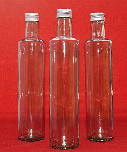 Lot de 10 bouteilles en verre 500 ml vides à re...