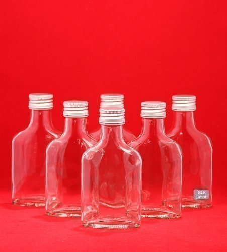 12 des bouteilles en verre de 100 ml / 200 ml s...