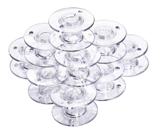 Nähwelt Flach Brother (10 kunststoffspulen pour canettes pour machine à coudre) 4250725600061 (4250725600061)