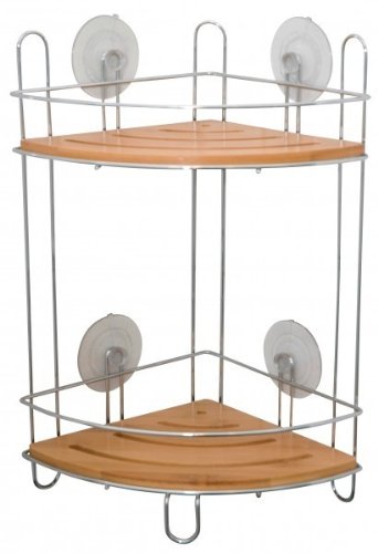 Etagère de coin pour douche
