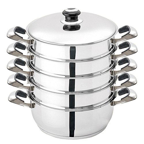 Cuiseur vapeur/Mantowarka 30 cm, 6 pièces En ac...