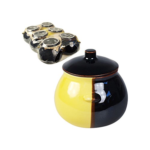 Pot en céramique Faitout Lot de 6 - lakomka, 0,6 l