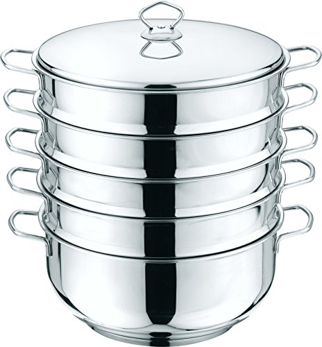 rukauf Bio Cuiseur Vapeur 24 cm, mantow Arka, Set en inox induction 4250758106707 (4250758106707)
