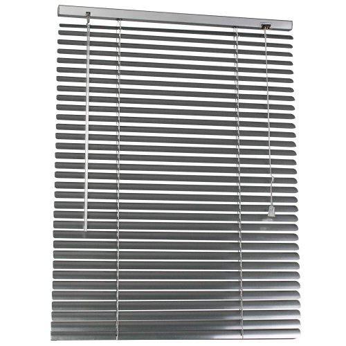 Store vénitien en aluminium Argenté - longueur ...