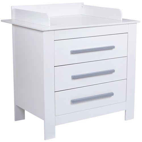 - commode à langer avec 3 tiroirs - 97 x 95 x 7...