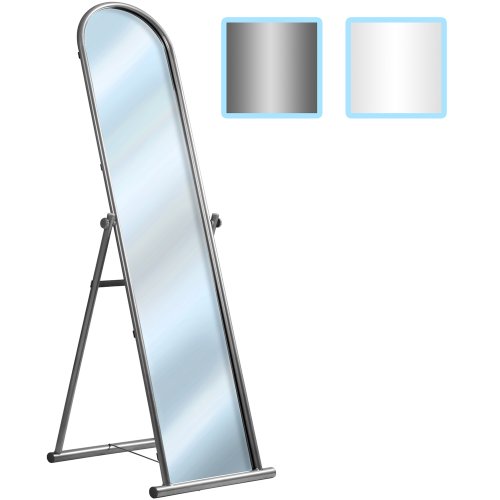 - miroir sur pied psyché - cadre métallique - 1...