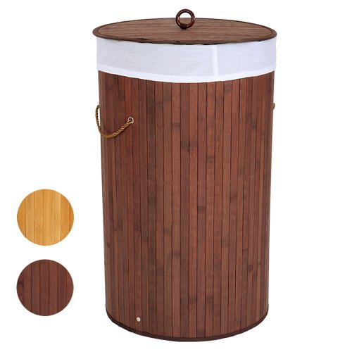 - panier à linge - marron foncé - 70 l - 65 x 3...