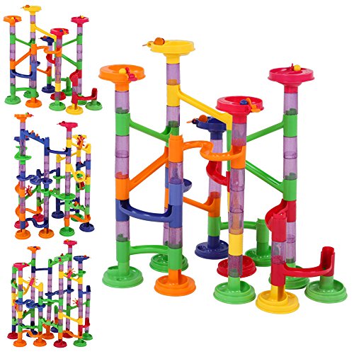 - circuit de billes 70 pièces toboggan à billes...