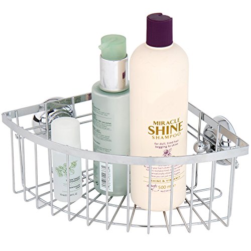 Aquamarin - Étagère de Bain à Ventouses Panier ...