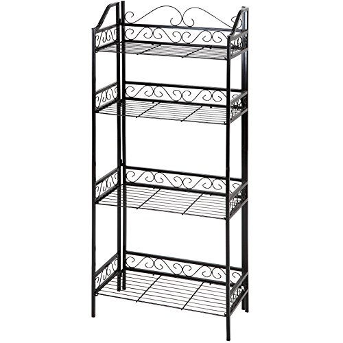 - étagère porte plante en fer - 4 niveaux - cha...